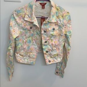 Floral Jean Jacket